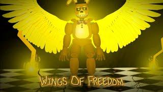 [FNAF/DC2/OC] -Wings Of Freedom | Time To Move On by @GiveHeartRecords / @NateWantsToBattle Short-