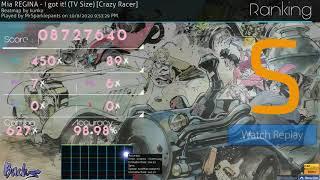 osu! Mia REGINA - I got it! (TV Size) [Crazy Racer]