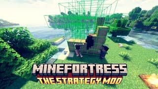 Este MOD convierte MINECRAFT en un GESTOR DE ALDEAS  MineFortress review (Fabric mod)