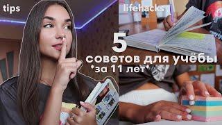 ЛУЧШИЕ СОВЕТЫ для УЧЕБЫ| 5 советов школьникам и студентам.