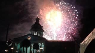 Famously Hot New Year fireworks