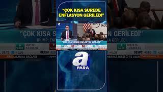 Trump: "Enflasyon Benim Politikalarımla Geriledi" #shorts