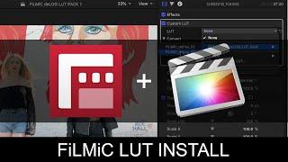 FiLMiC Pro LUT Pack Final Cut Pro X Tutorial (FCPX)