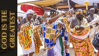  Odehyieba Priscilla  worships with Kings and Queens of Akyem Kotokuom Traditional Council