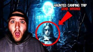 TERRIFYING CAMPING TRIP IN THE USA'S MOST HAUNTED FOREST! (WITH CJ FAISON)