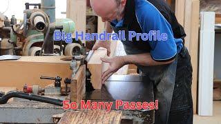 Machining a Big Handrail | Woodworking Projects