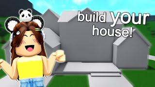 How to Build in Bloxburg!