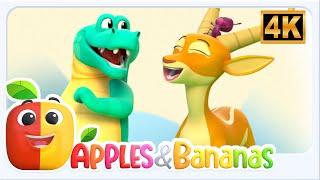 Letter A Story, Down in the Meadow, Educational Cartoon for Toddlers