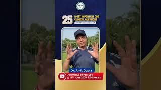 25 Most Important OBG Questions with Dr. Amit Gupta! 15 June | ⏰ 6 PM |  MIST FMGE YouTube