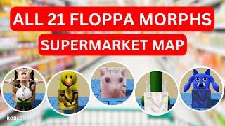 How To Find All Floppas in Supermarket Map | Roblox Find The Floppa Morphs