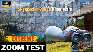 How Far Can You See with Celestron Skymaster 25X70 Giant Binoculars?