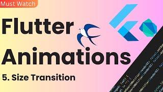 FLUTTER ANIMATION BASICS - SIZE ANIMATION