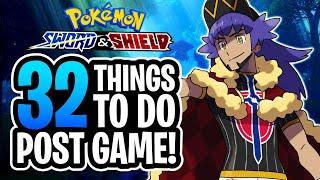 32 Things To Do After Beating Pokemon Sword and Shield!