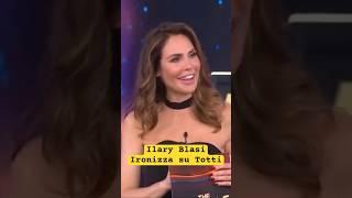 Ilary Blasi ironizza su Totti a The Couple 