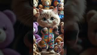 Cute cat dancing #cat #cute #catshorts #cutecat