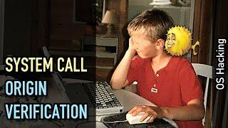 OS hacking: System call origin verification (à la OpenBSD)