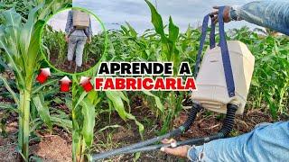  FABRICA tu propia FERTILIZADORA CASERA para MAÍZ