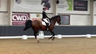 BRC Dressage to music elementary freestyle 72% keysoe August 2020