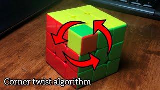 Algorithm to fix corner twist