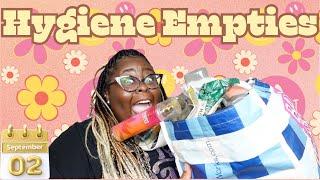 Huge Hygiene Empties|Day 2 of 25|July & August Hygiene Empties|25 Days of Content