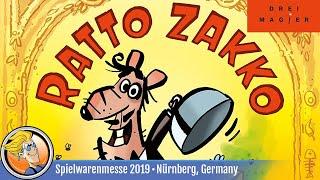 Ratto Zakko — game overview at Spielwarenmesse 2019