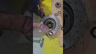 land cruiser front brake rotor resurfacing #brakesystem #automobile