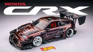 Honda CRX Time Attack Rear Engine hot wheels custom