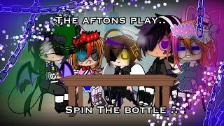 Afton Family plays SPIN THE BOTTLE| Roblox | Original ? |️TW: GunShots, Shooting️|