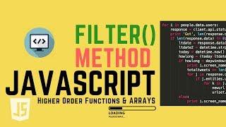 [Javascript] Filter Method