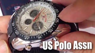 U.S. Polo Assn. Sport US9061 Black Rubber Strap Watch Review