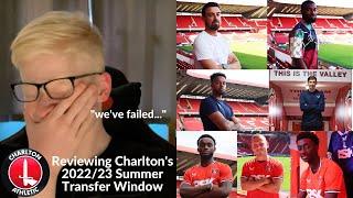 BRUTALLY Reviewing Charlton's 2022/23 Summer Transfer Window