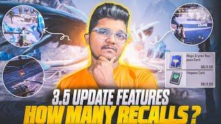 3.5 UPDATE RECALLS? TOP NEW FEATURES, NEW SMOKE LAUNCHER | PUBG 3.5 UPDATE GAMEPLAY