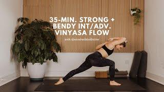 Int/Adv. Strong + Bendy Vinyasa Yoga Flow for the Shoulders + Spine with Nicole Wild