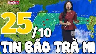 Dự báo thời tiết hôm nay mới nhất ngày 25/10 | Dự báo thời tiết 3 ngày tới