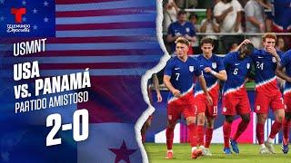 Highlights & Goals | USA vs. Panamá 2-0 | USMNT | Telemundo Deportes