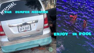 Modified  suzuki  wagon r bumper kit  / Enjoy pool party