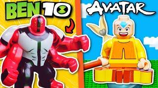 Re-creating YOUR Childhood CARTOONS in LEGO