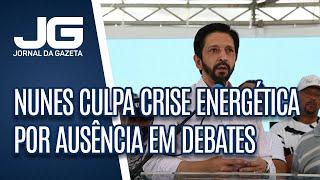 Prefeito, candidato à reeleição culpa crise energética por ausência em debates