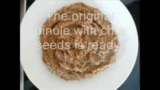 Pinole with chia seeds - recipe