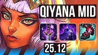 QIYANA vs MALPHITE (MID) | 11/3/12 | EUW Master | 25.12