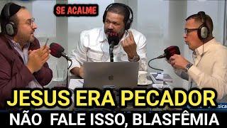 em DEBATE RABINO JUDEU  DIZ QUE Jesus era PECADOR  Pastor Reage e CLIMA FICOU  PESADO.