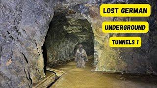 Underground tunnels found at German WW2 camp. AMAZING !