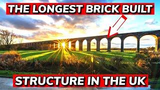 Harringworth Railway Viaduct is The Longest Brick Structure in the UK