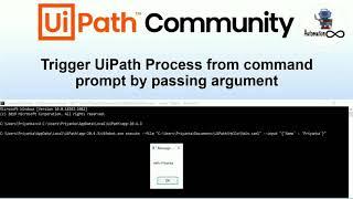 How to invoke UiPath xaml file using Command Prompt(Cmd)