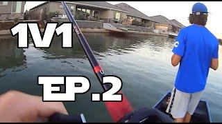 Jon Boat Bass Fishing Tournament vs. Blake!