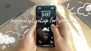  How I Made My iPhone Minimalist to Stay Focused  | Minimalist Setup Tips