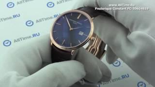 Обзор. Мужские золотые наручные часы Frederique Constant FC-306G4S19