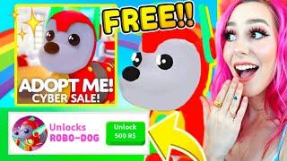 How To Get A FREE ROBO-DOG in Adopt me! on Roblox