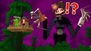 How JJ and Mikey Found The Biggest Scary Jenny Dweller in Minecraft - Maizen ?!