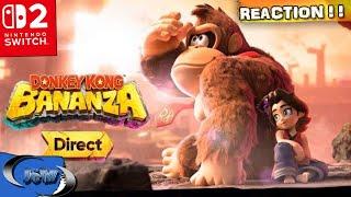 Donkey Kong BANANZA Direct! Reaction!  - 6/18/25! 